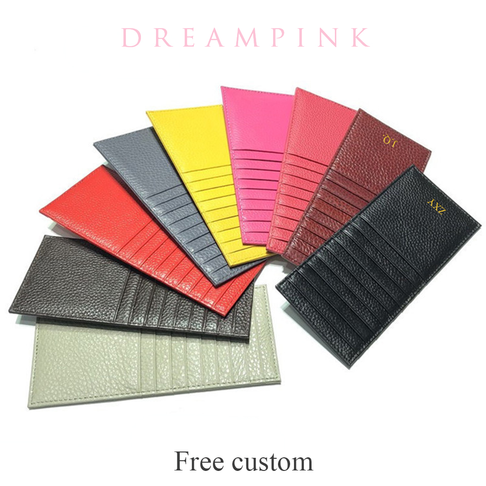 Index Card Holder - Large Capacity Credit Card Holder Custom