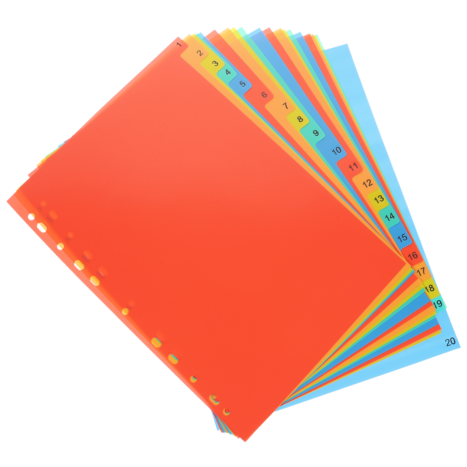 A4 Index Pages Plastic Binder  - Tab Divider A4 리뷰 및 가격