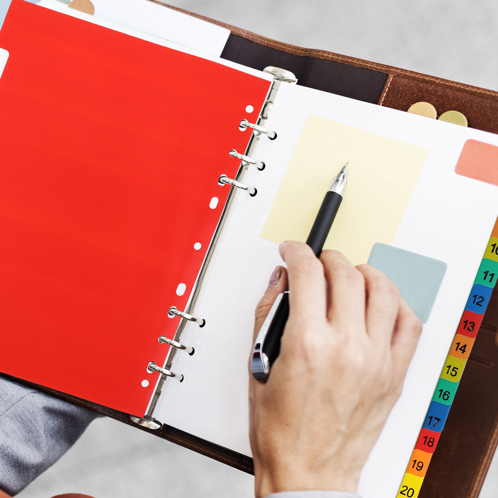 20 Pages A4 Colorful Plastic B - Tab Divider A4 리뷰 및 가격
