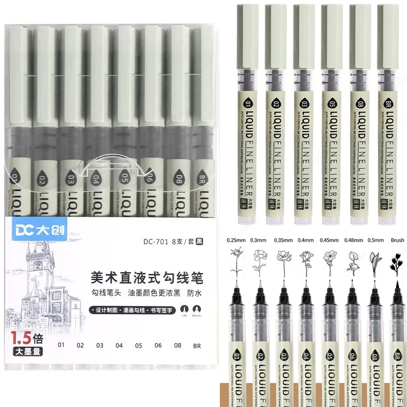 5/8/12 Tibs Black Pen Fine Lin - Correction Pen Fine 리뷰 및 가격