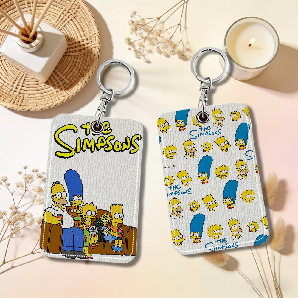 Cartoon The S-Simpsons Leather - Card Index Box 리뷰 및 가격