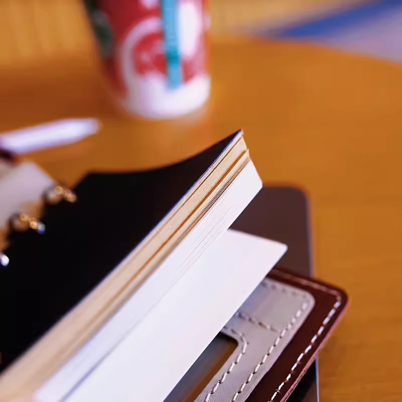 Handmade Genuine Leather Binde - Card Index Box 리뷰 및 가격