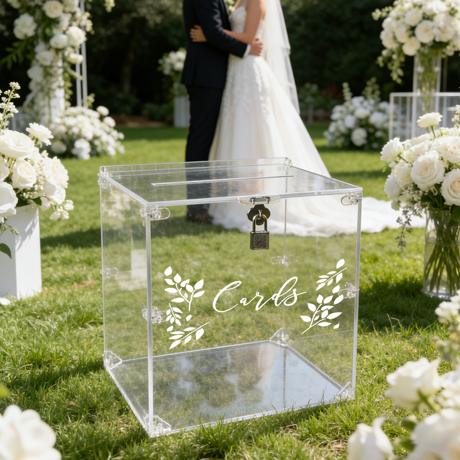 Acrylic Wedding Card Boxes wit - Card Index Box 리뷰 및 가격