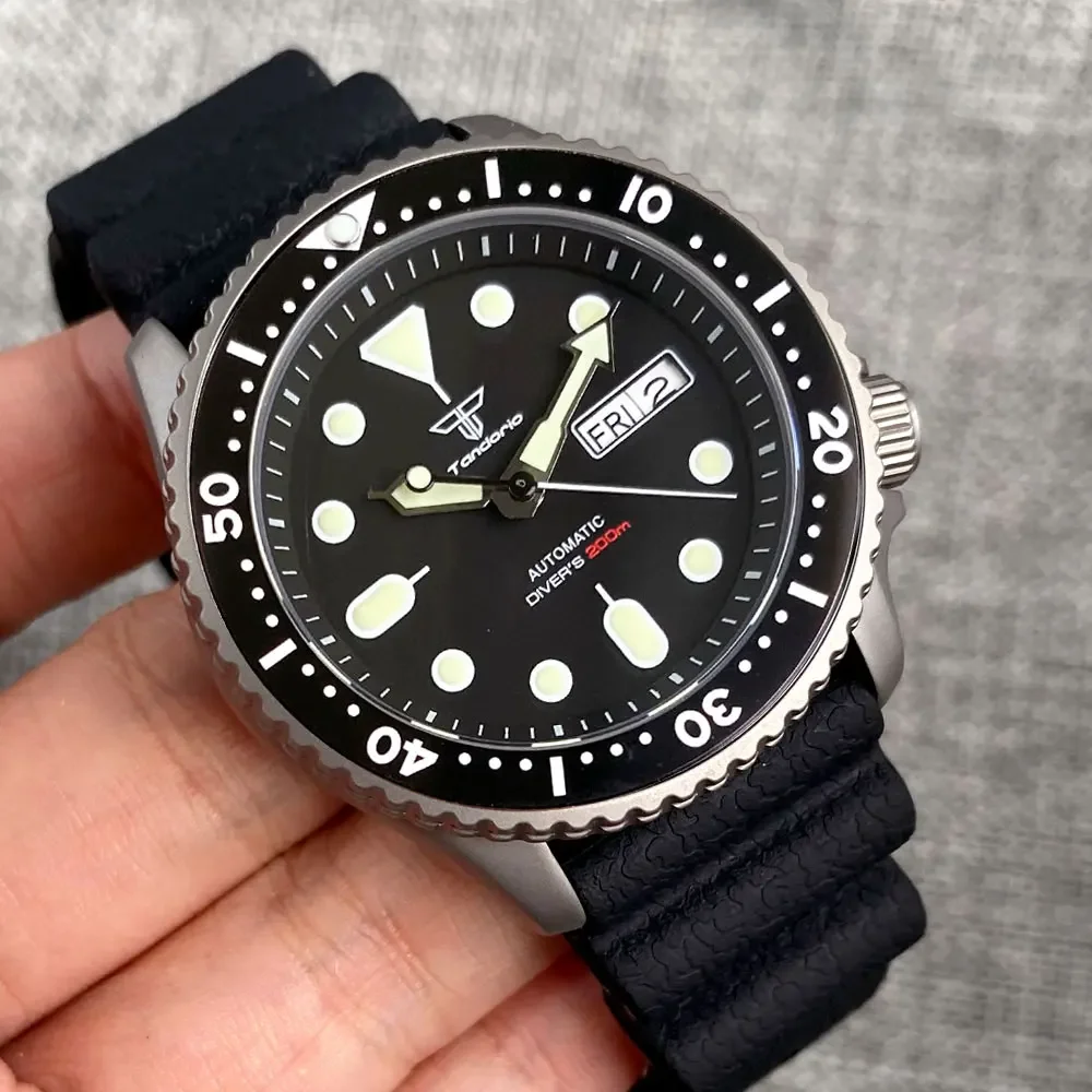 Tandorio 41mm NH36 Titanium Bl - Paper Weight Crystal 리뷰 및 가격