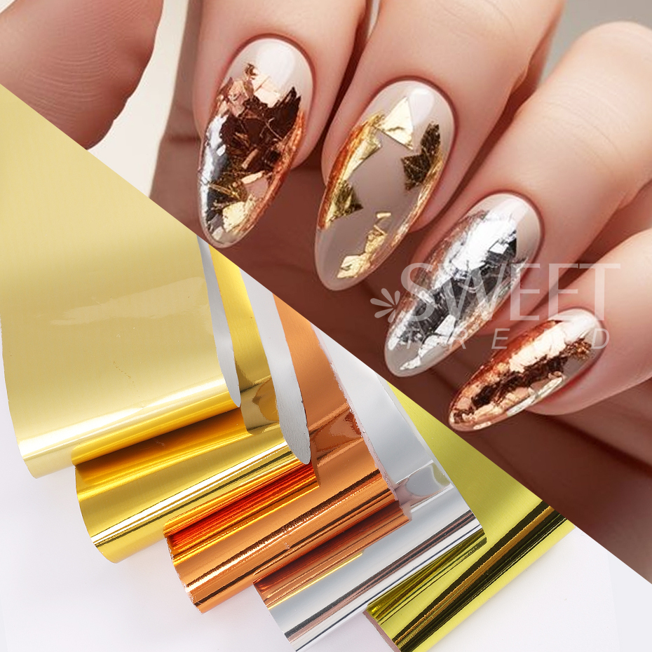 10pcs Metallic Nail Transfer F - Gel Refill Pack 리뷰 및 가격