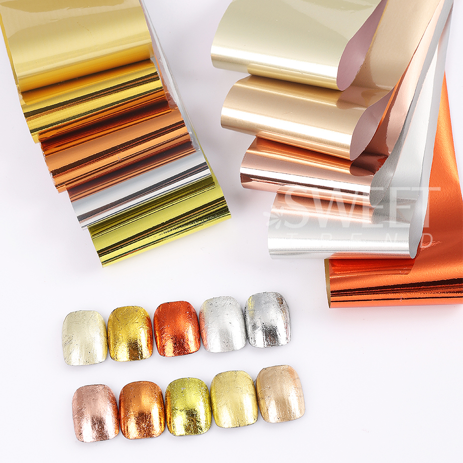 10pcs Metallic Nail Transfer F - Gel Refill Pack 리뷰 및 가격