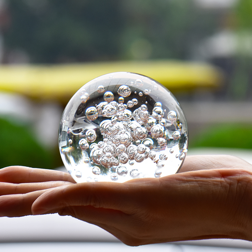 40/60/80MM Clear Bubble Crysta - Paper Weight Crystal 리뷰 및 가격