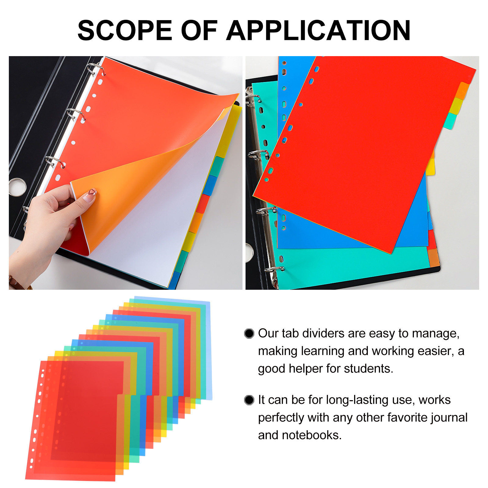 1Set Index Binder Dividers A4  - Tab Divider A4 리뷰 및 가격