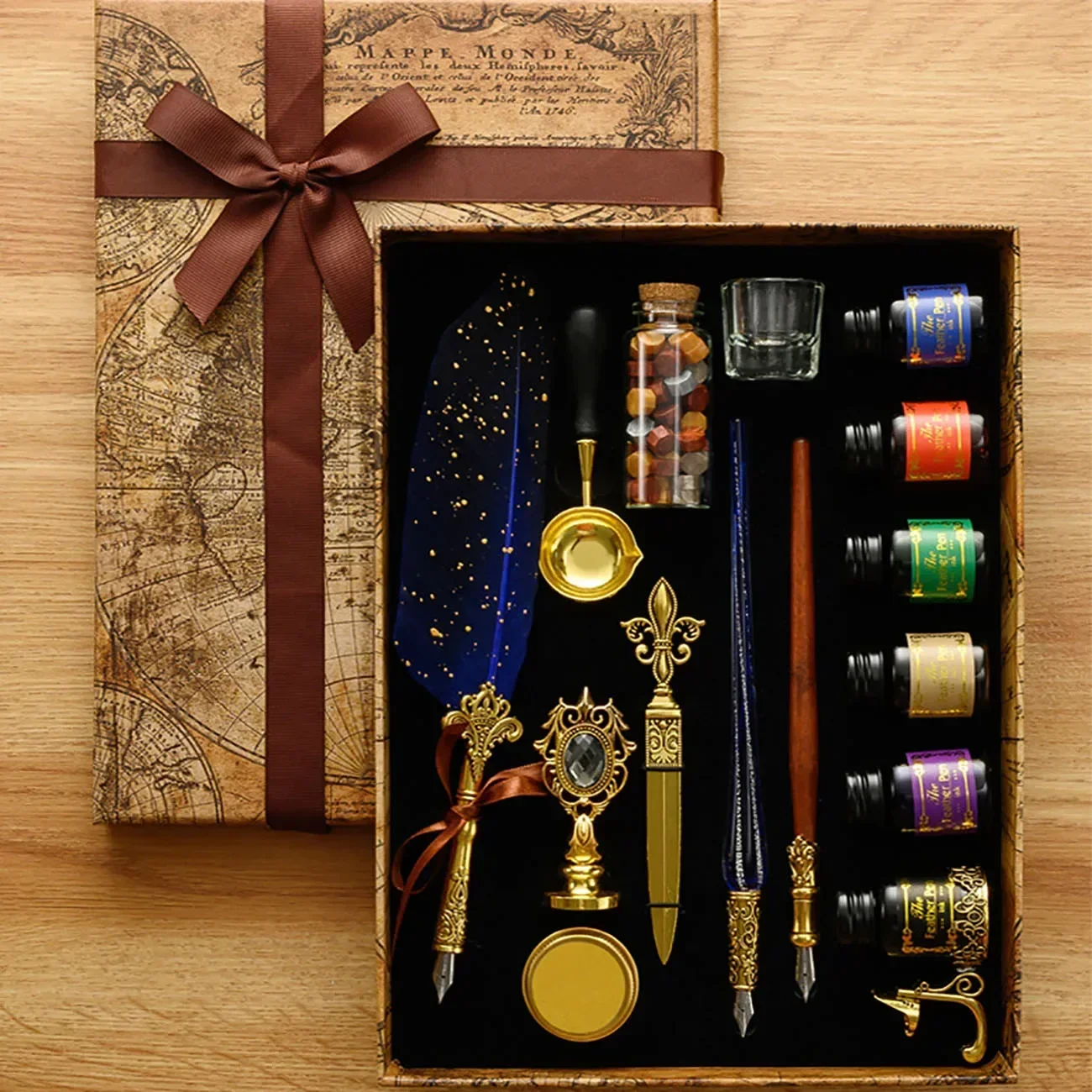 Classic Calligraphy Feather Pe - Wax Seal Stamp Set 리뷰 및 가격
