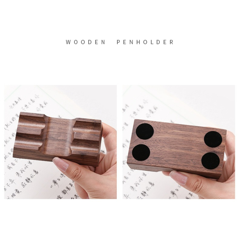 Walnut Wood Pen Holder Stand f - Pen Rest Single 리뷰 및 가격