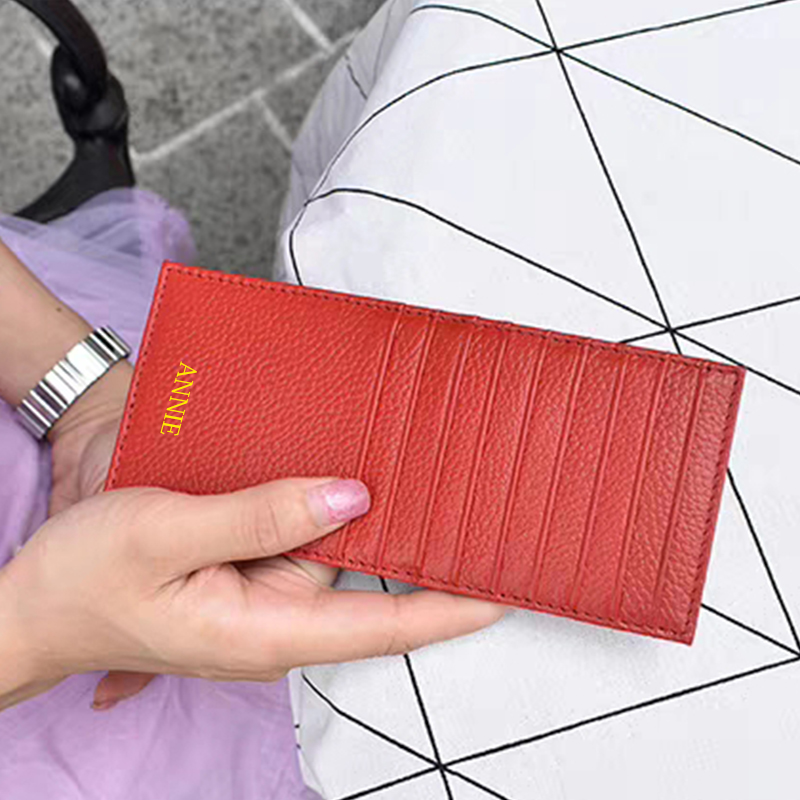 Custom Name Slim Long Card Hol - Index Card Holder 리뷰 및 가격