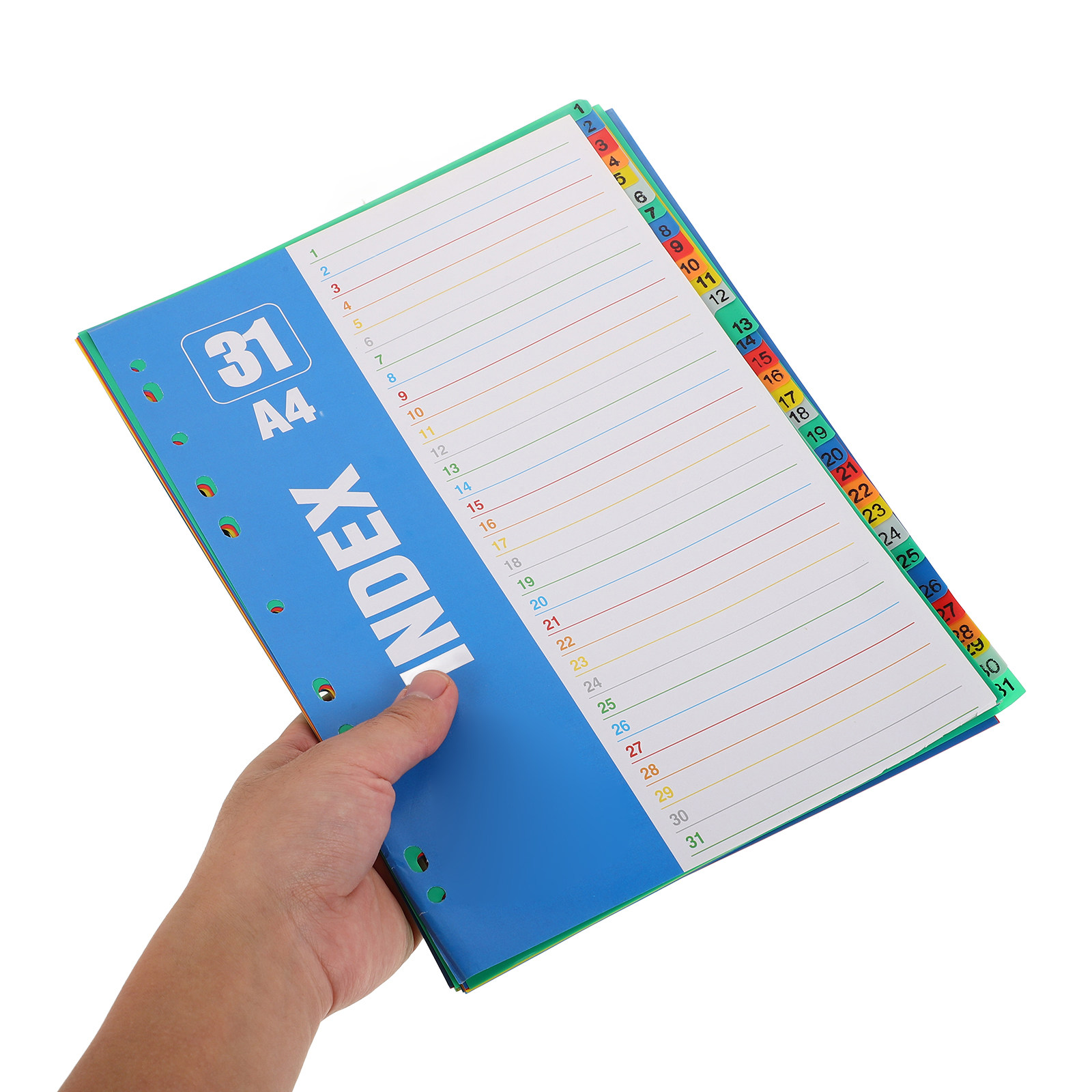 1Set A4 11-Hole PP Index Divid - Tab Divider A4 리뷰 및 가격