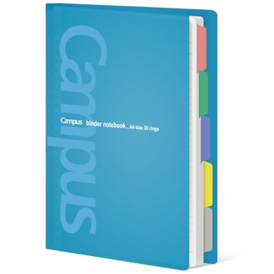 5 Subject Spiral Notebook, Cam - Tab Divider A4 리뷰 및 가격