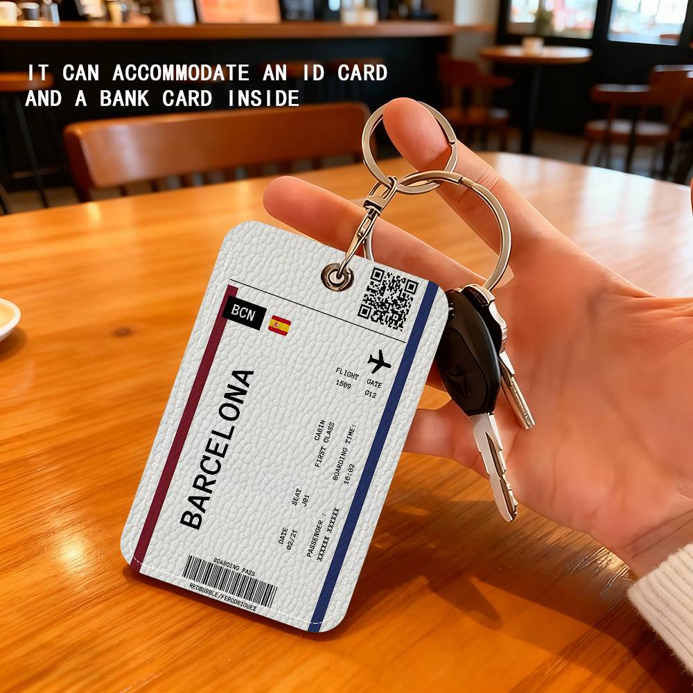 Boarding Pass Plane Ticket Lea - Card Index Box 리뷰 및 가격