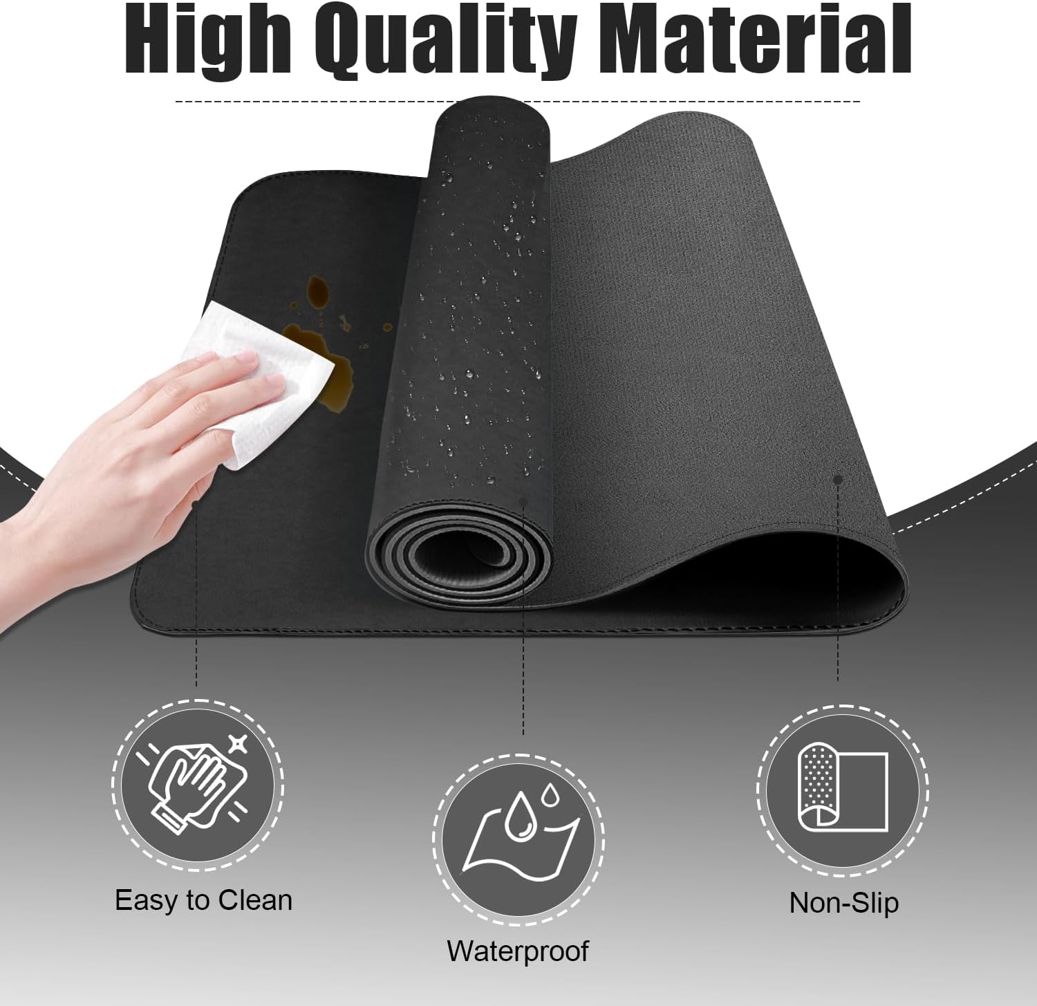 Large Leather Desk Pad Protect - Leather Desk Pad 리뷰 및 가격
