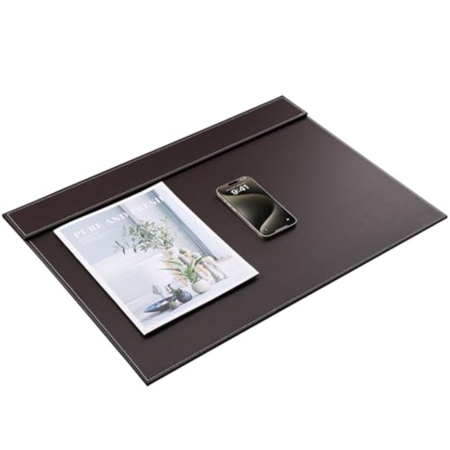 Ultra-Smooth PU Leather Desk P - Leather Desk Pad 리뷰 및 가격