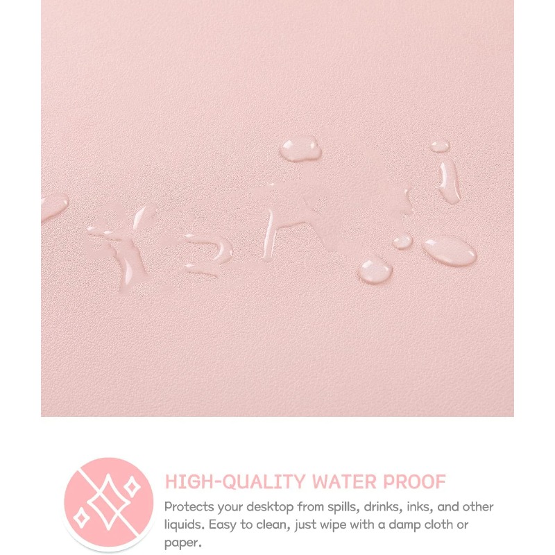 Desk Mat Waterproof PVC Mouse  - Leather Desk Pad 리뷰 및 가격
