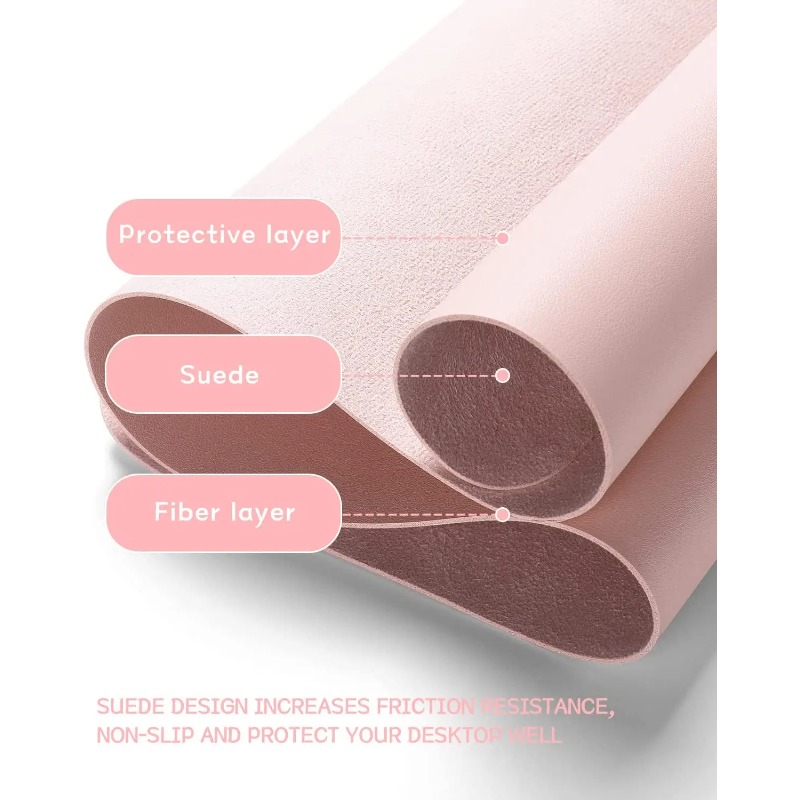 Desk Mat Waterproof PVC Mouse  - Leather Desk Pad 리뷰 및 가격