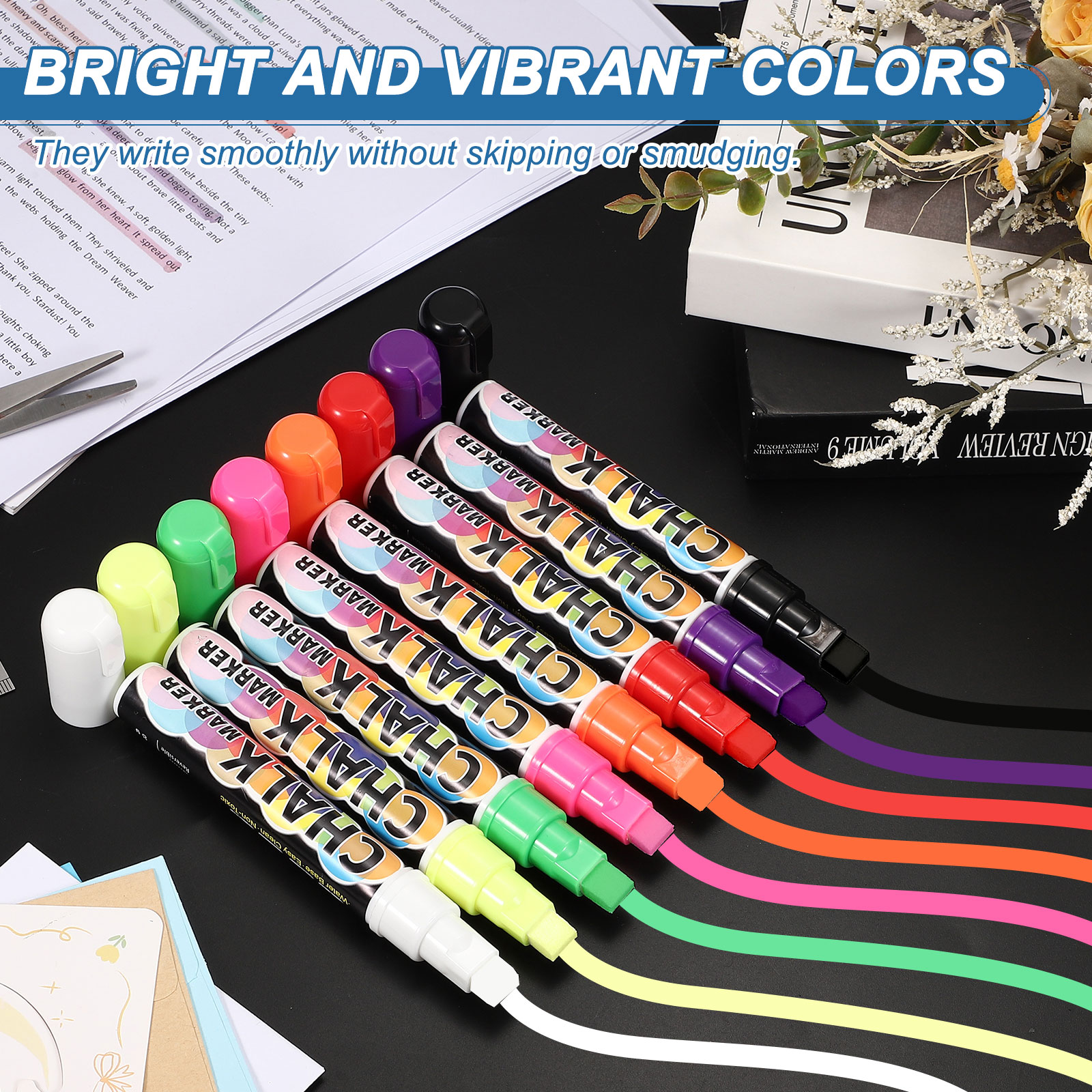 2/4Pcs Liquid Chalk Marker Pen - Correction Pen Fine 리뷰 및 가격