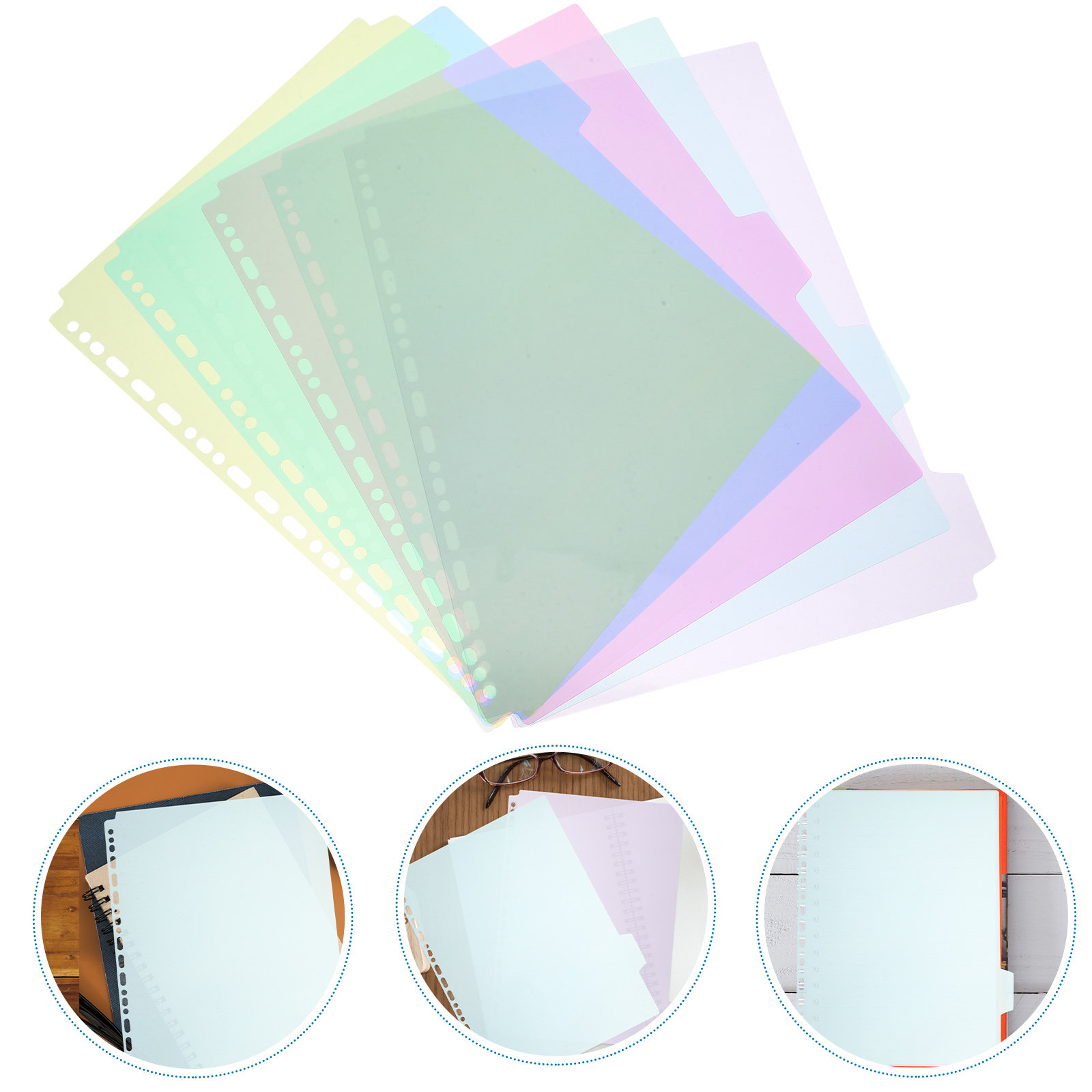 6Pcs Tabbed File Dividers A4 B - Tab Divider A4 리뷰 및 가격