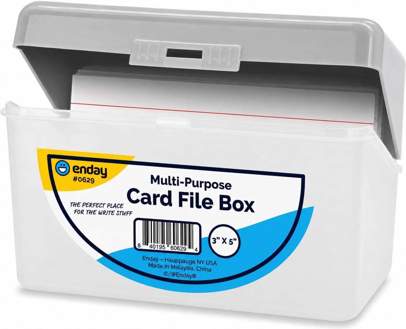 Index Card Box Grey 3x5 Card H - Card Index Box 리뷰 및 가격