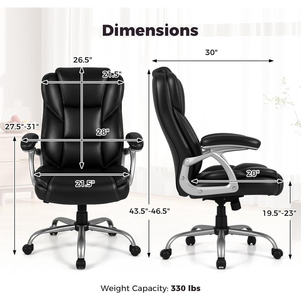 High Back Leather Ergonomic Sw - Leather Desk Pad 리뷰 및 가격
