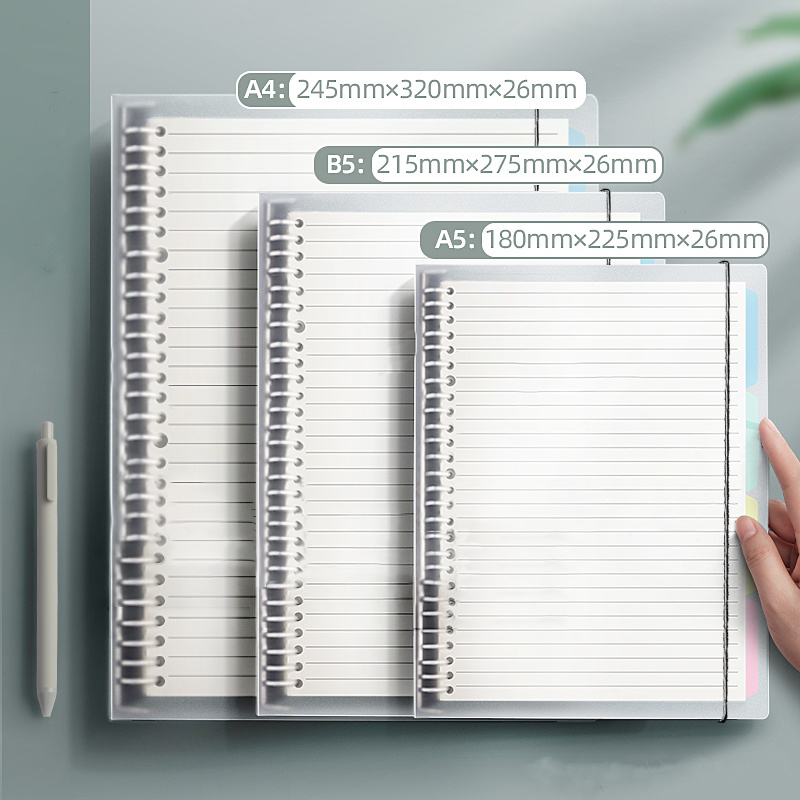 A5/B5/A4 Binder Notebooks Loos - Binder A4 Lever 리뷰 및 가격