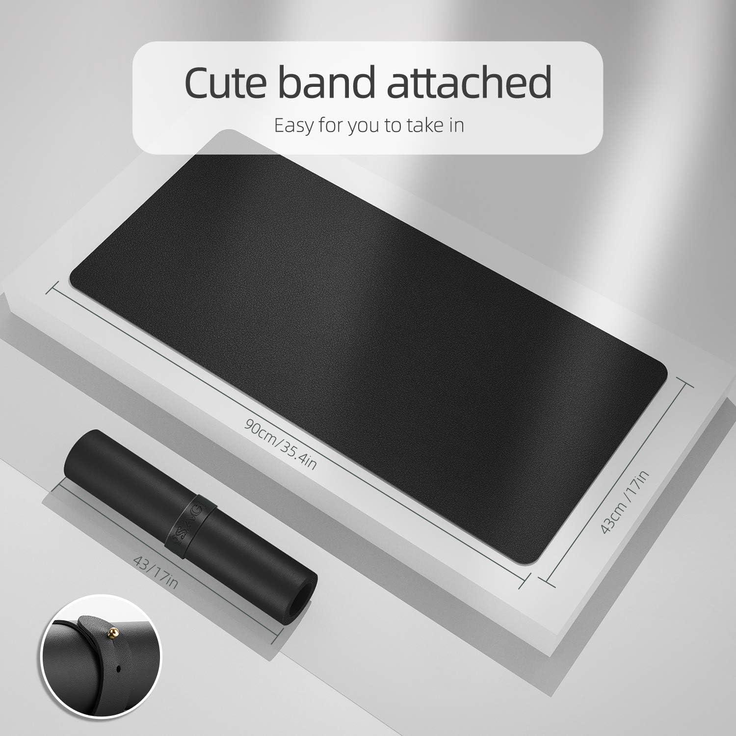 Dual-Sided Desk Pad Protector, - Leather Desk Pad 리뷰 및 가격