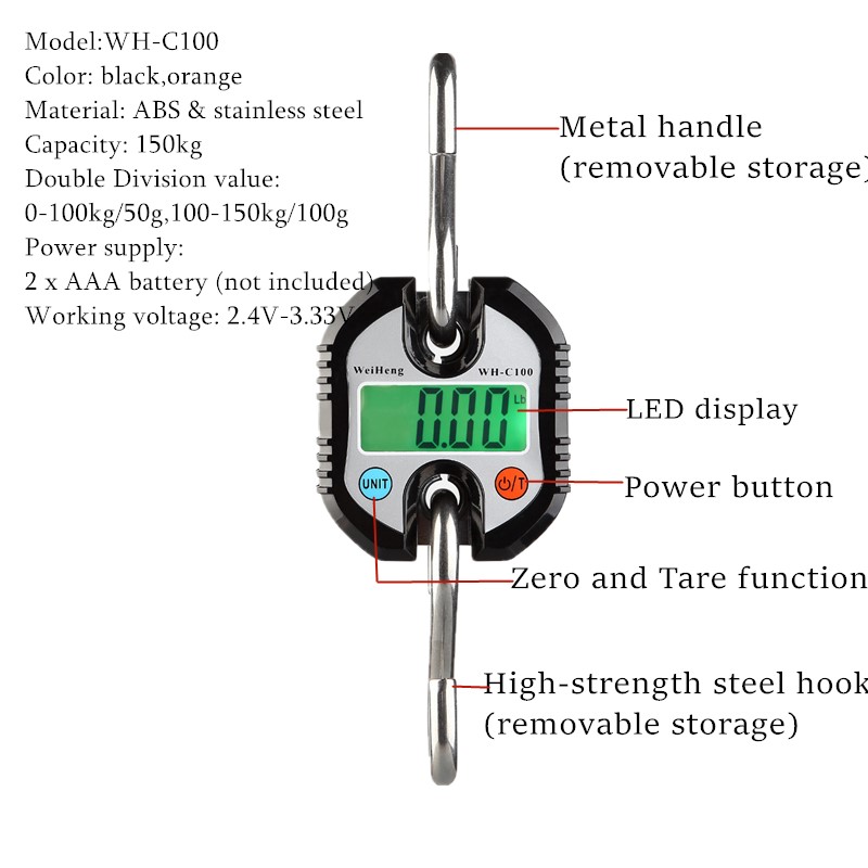Digital Crane Scale 150kg 200g - Tape Dispenser Weighted 리뷰 및 가격