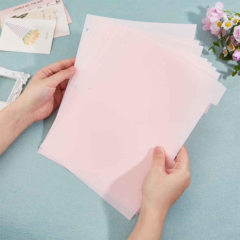 16 Sheets 3 Ring A4 Pink Binde - Tab Divider A4 리뷰 및 가격