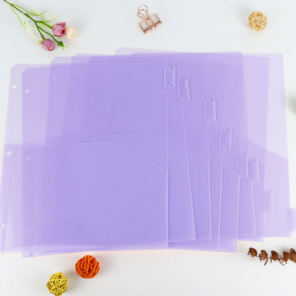 2Sets Binder Dividers Plastic  - Tab Divider A4 리뷰 및 가격