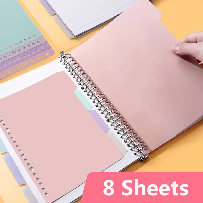 Colorful Dividers for A5 Plann - Tab Divider A4 리뷰 및 가격