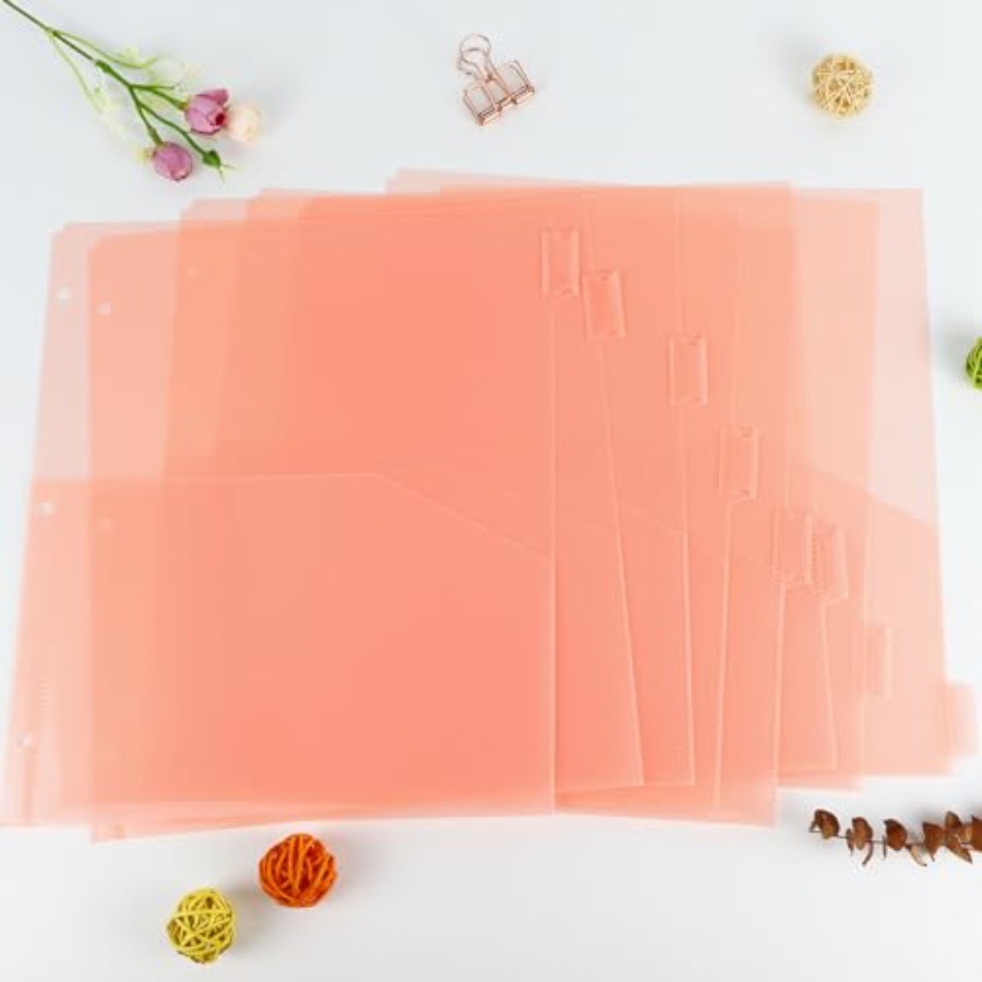 Binder Dividers with Pockets 8 - Tab Divider A4 리뷰 및 가격