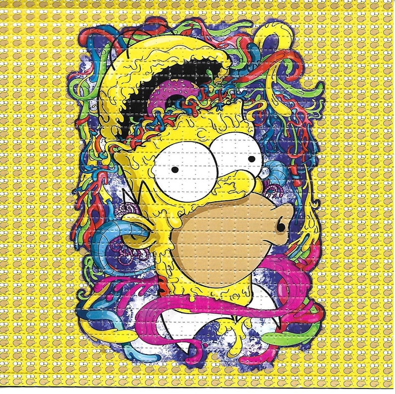 Mind blown Psychedelic Acid-Fr - Ink Blotter Paper 리뷰 및 가격