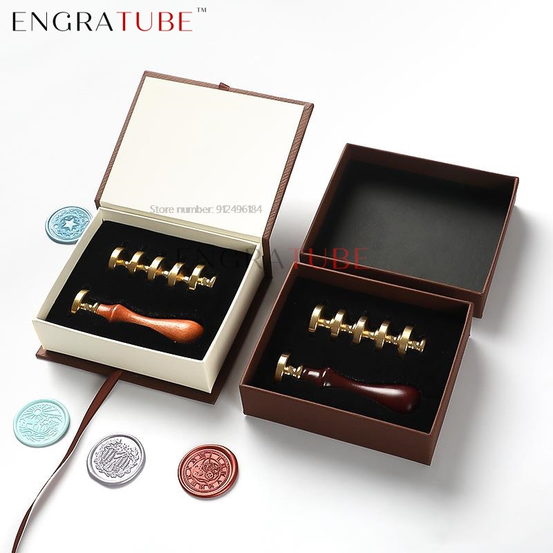 6 Copper Wax Seal Stamp Heads  - Wax Seal Stamp Set 리뷰 및 가격