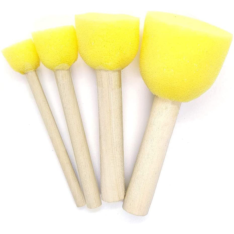 4pcs/set Sponge Paint Brush Wo - Ink Blotter Paper 리뷰 및 가격