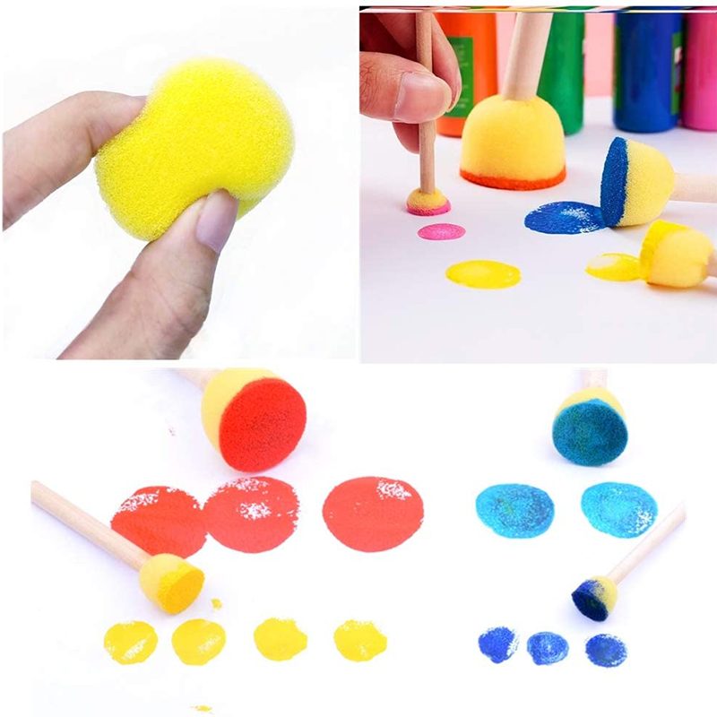 4pcs/set Sponge Paint Brush Wo - Ink Blotter Paper 리뷰 및 가격