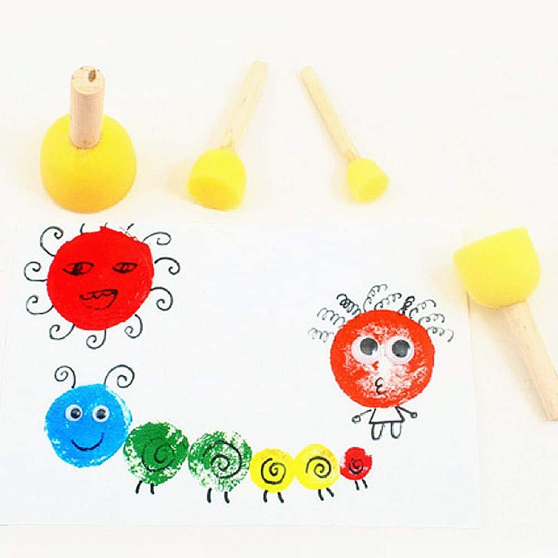 4pcs/set Sponge Paint Brush Wo - Ink Blotter Paper 리뷰 및 가격
