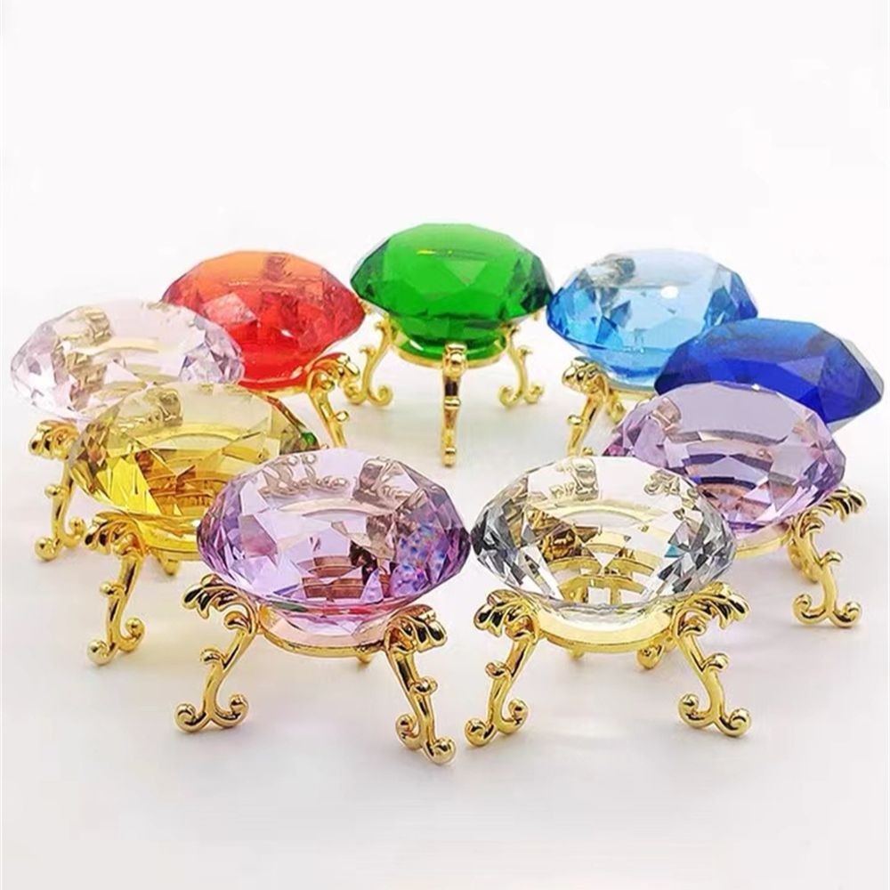 10 Colors Crystal Diamond Shap - Paper Weight Crystal 리뷰 및 가격