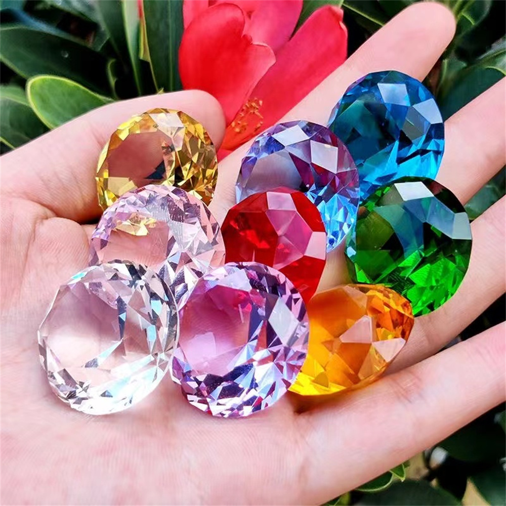 10 Colors Crystal Diamond Shap - Paper Weight Crystal 리뷰 및 가격