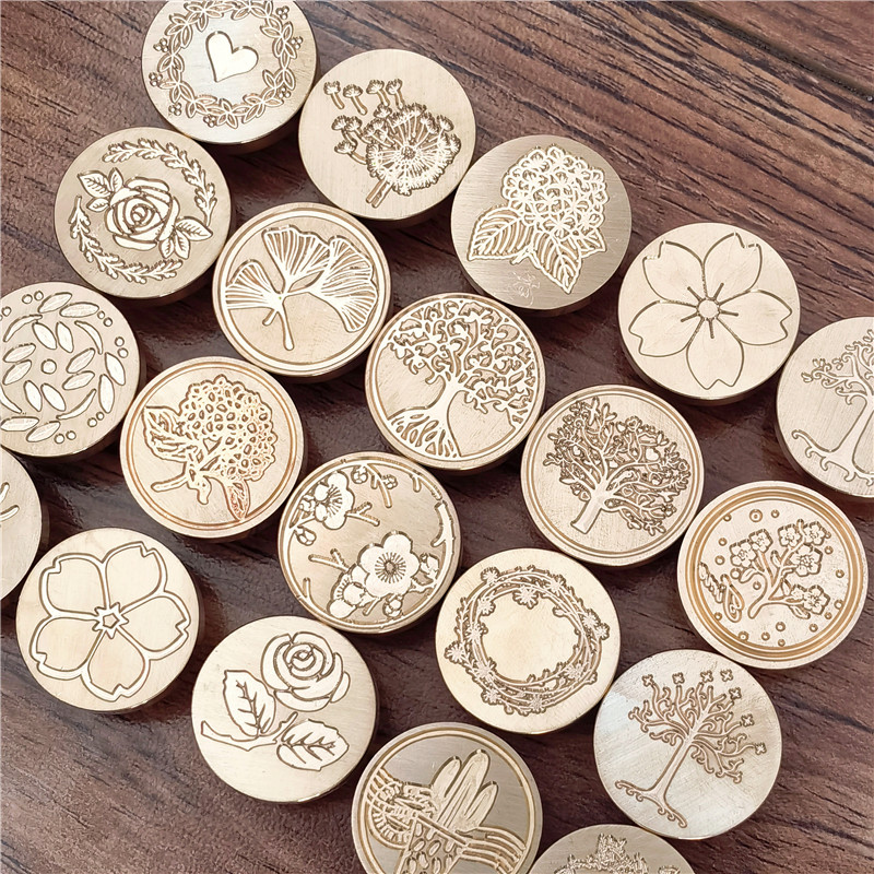 Wax Seal Stamp Head Flower Sta - Wax Seal Stamp Set 리뷰 및 가격