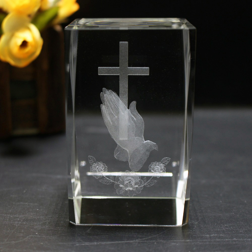 3D Laser Crystal Religious Cub - Paper Weight Crystal 리뷰 및 가격