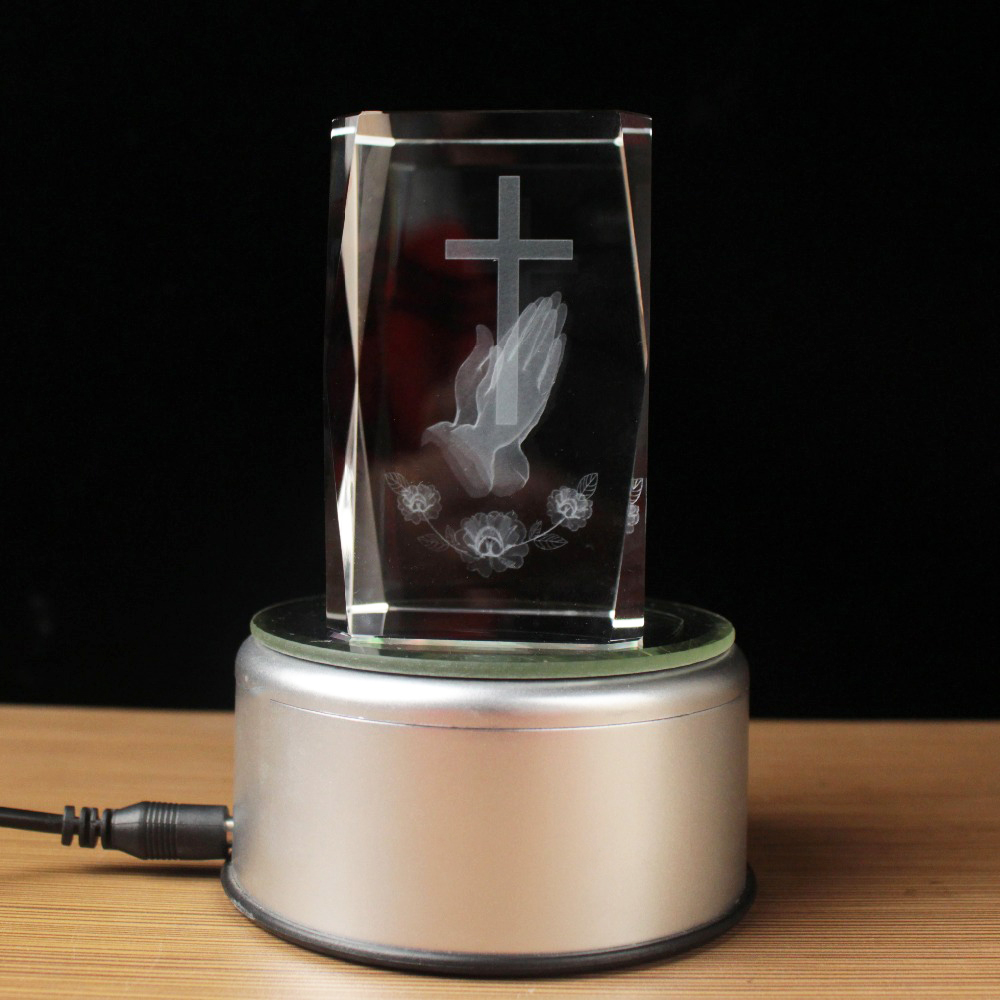 3D Laser Crystal Religious Cub - Paper Weight Crystal 리뷰 및 가격