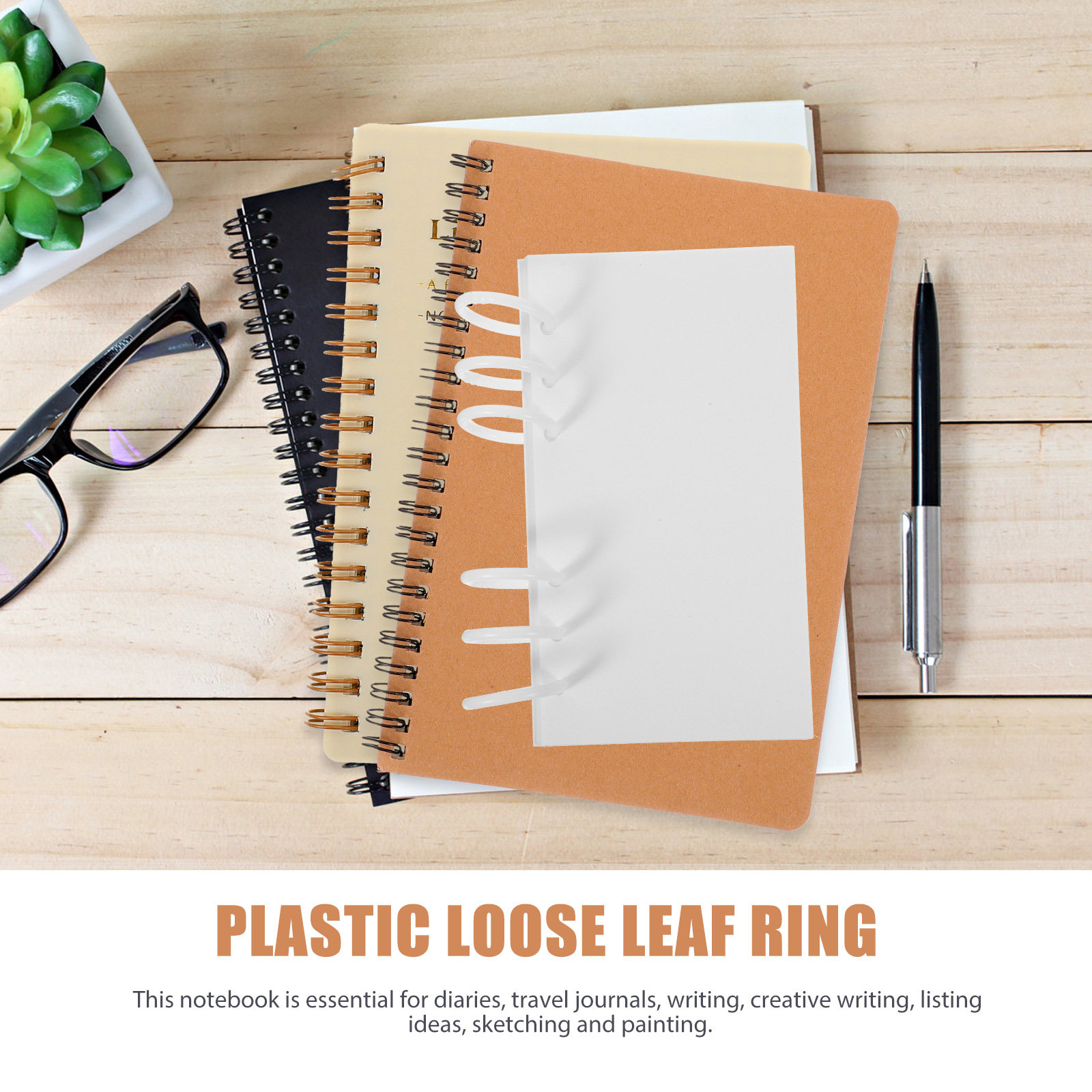 4 Boxes Binder Rings Plastic B - Card Index Box 리뷰 및 가격