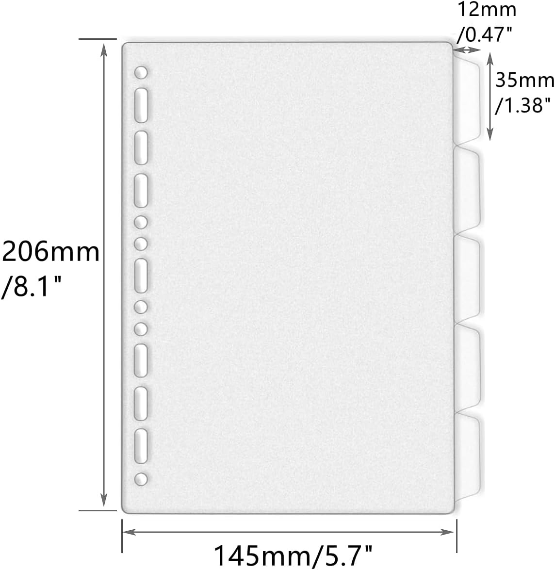 A4 A5 B5 Binder Dividers Gener - Tab Divider A4 리뷰 및 가격