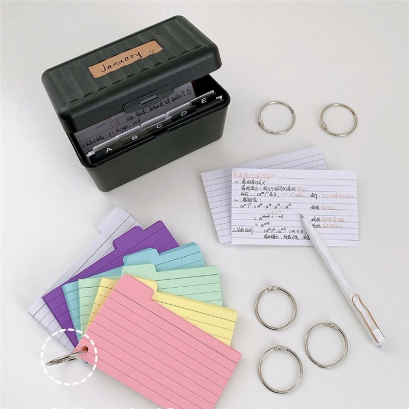 3X 5 Index Card Holder Box Wit - Card Index Box 리뷰 및 가격