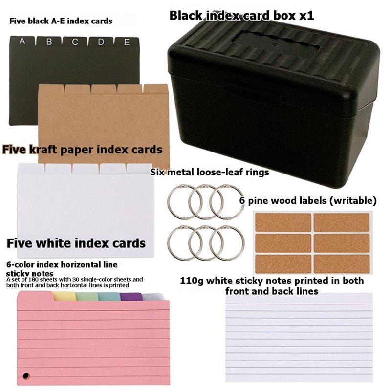 3X 5 Index Card Holder Box Wit - Card Index Box 리뷰 및 가격