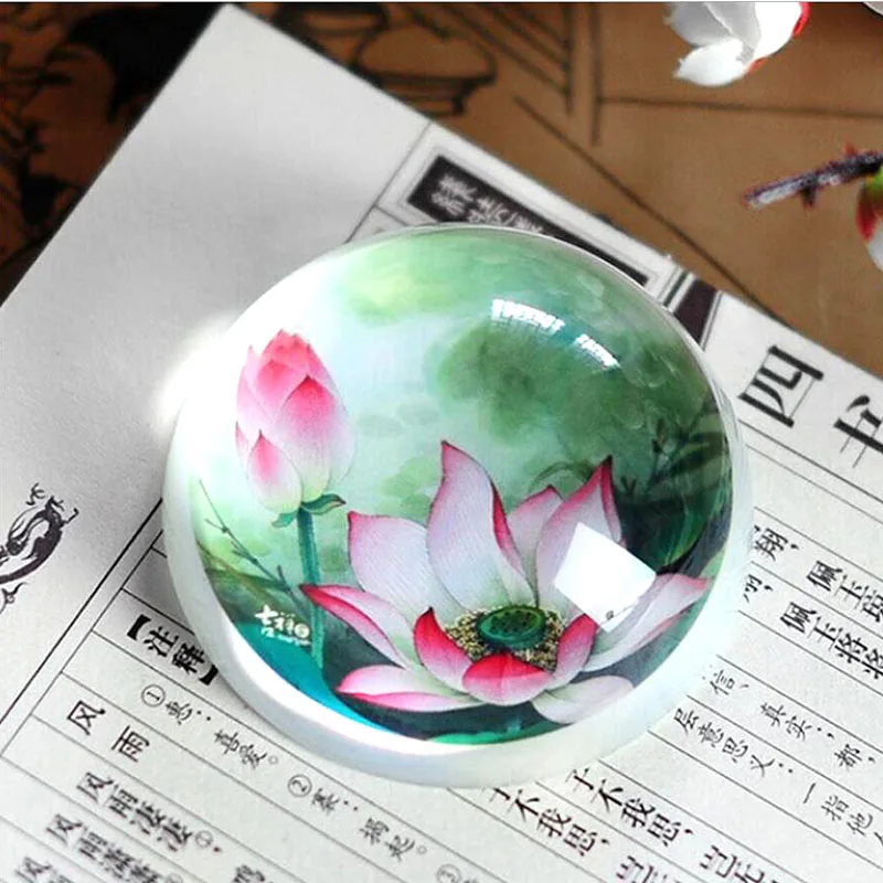 4/5/6cm Crystal Hemisphere Gla - Paper Weight Crystal 리뷰 및 가격