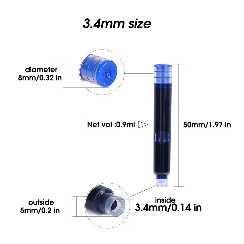 50pcs Fountain Pen Ink Cartrid - Fountain Pen Bottled Ink 리뷰 및 가격