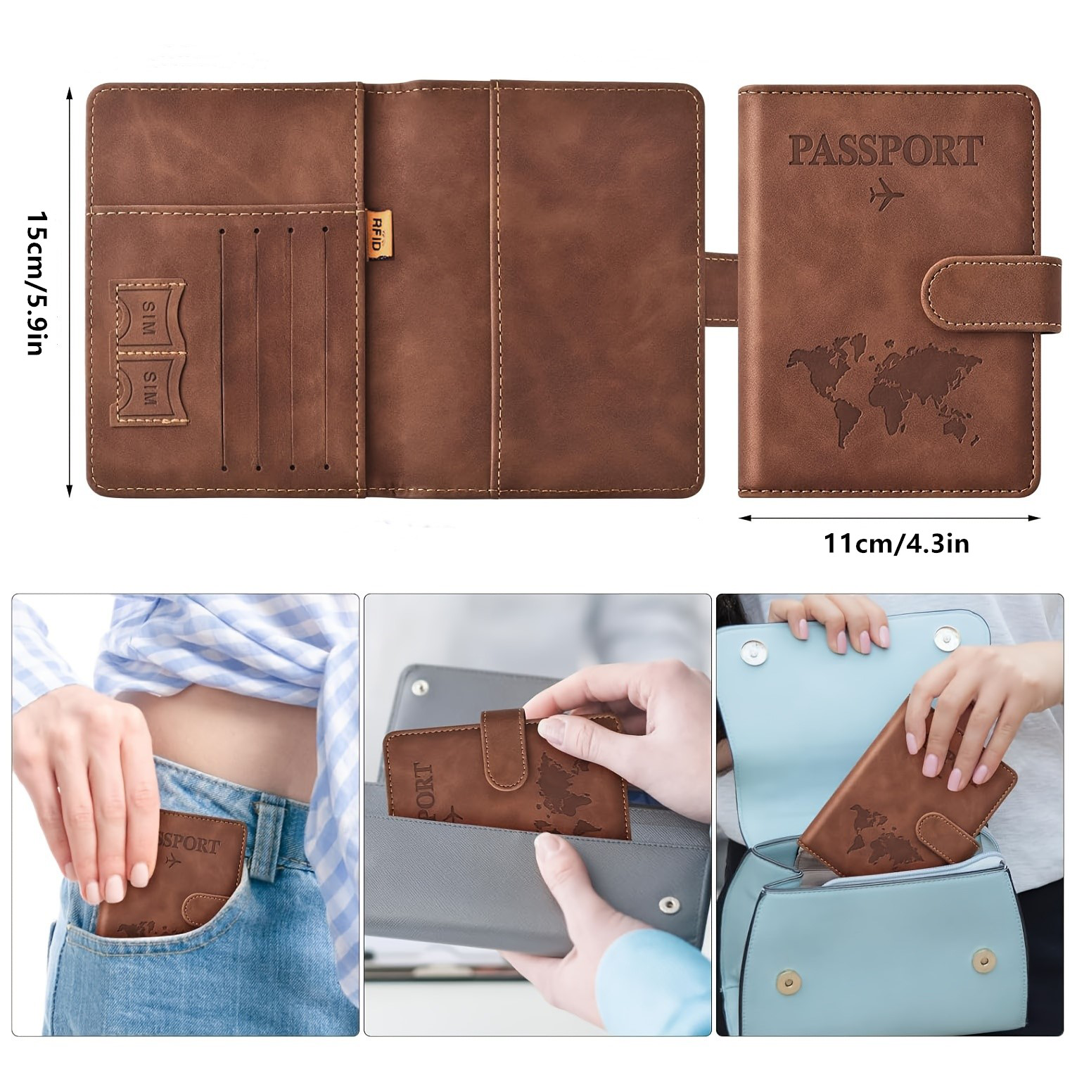 Passport Holder, Passport Cove - Index Card Holder 리뷰 및 가격